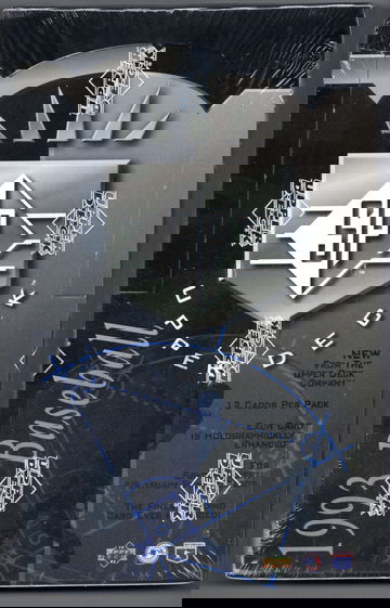 1993 Upper Deck SP Baseball Box