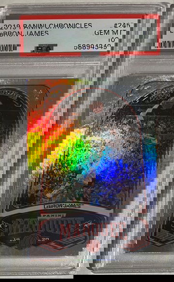 2019 Chronicles Marquee LeBron James PSA 10 Lakers