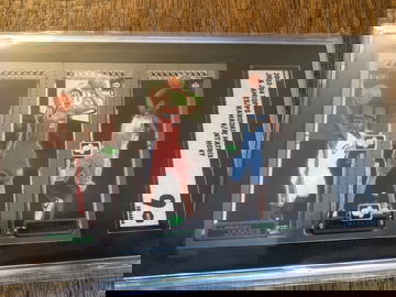 2003-04 Matrix Lebron James Carmelo Anthony Chris Kamara Rookie SGC 9