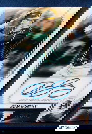 SEAN MURPHY 2020 Bowman Sterling Rookie Auto RC Autograph #BSRA-SM Oakland A's