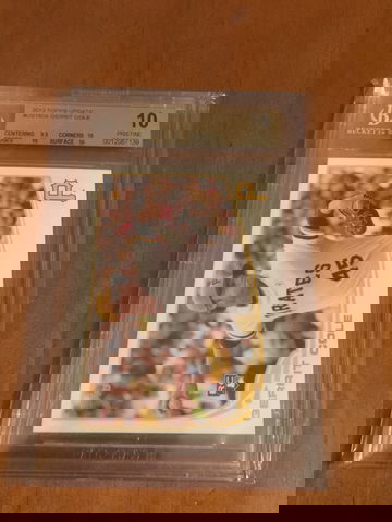 2013 Topps Update Gerrit Cole Rc BGS 10 Pristine 