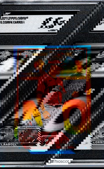 2023 Topps Chrome Corbin Carroll #95 Image Var. SGC 9.5