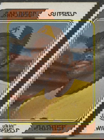 1974 Topps #456 Dave Winfield San Diego Padres 