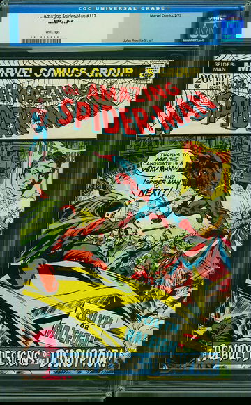 AMAZING SPIDER-MAN #117, CGC 9.6 NM+