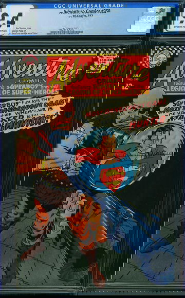 ADVENTURE COMICS #358 CGC 9.4 NM