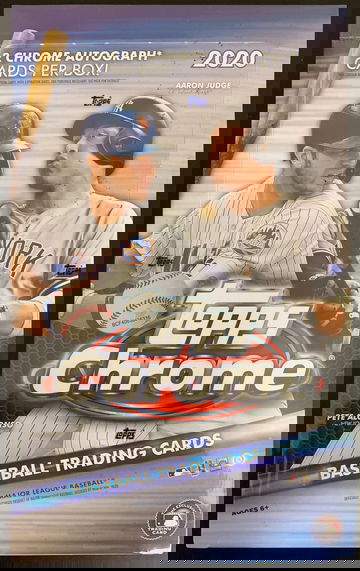 2020 Topps Chrome Hobby Box