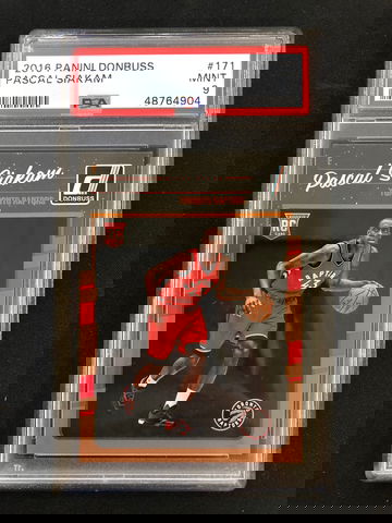 2016 Panini Donruss - Pascal Siakam - Rookie Base PSA 9 Mint