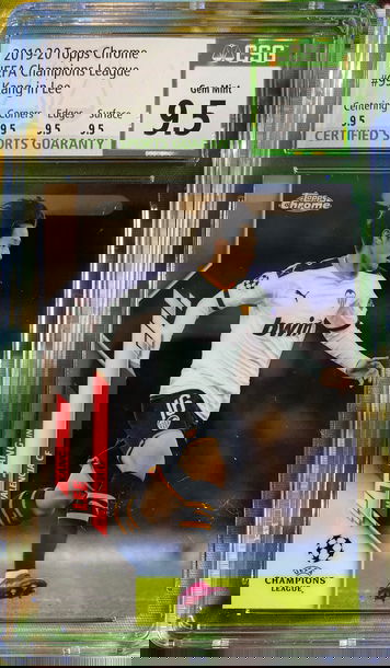 Kang In Lee 2019-20 Topps Chrome UEFA Champions League Soccer Base Rookie - Valencia - CSG 9.5 TRUE GEM MINT 💎