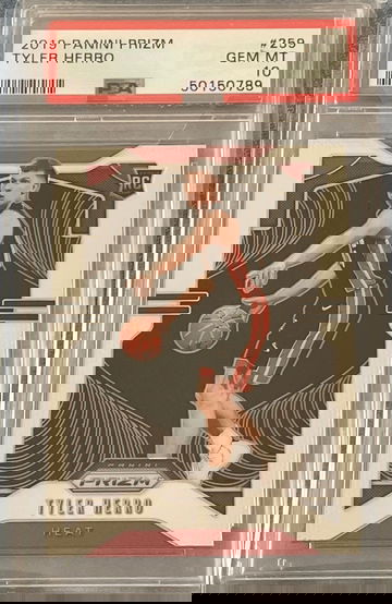 Tyler Herro Prizm PSA 10