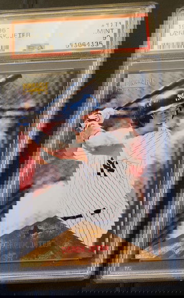 1996 Pinnacle #171 Derek Jeter RC PSA 9 MINT(Title Incomplete)