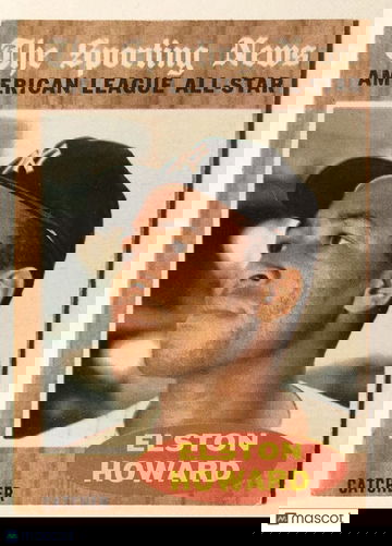 Elston Howard 1962 Topps #473 Sporting News AL All-Star - New York Yankees ⚾⚾️