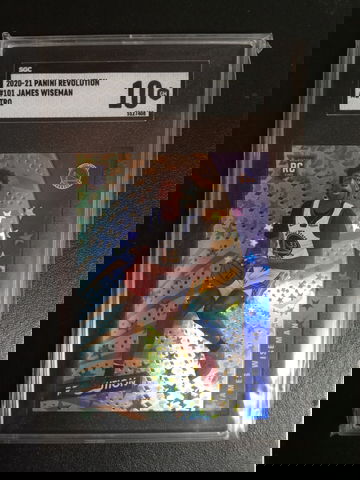 2020-21 panini revolution #101 James Wiseman Astro SGC 10 RC 