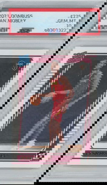 2021 Donruss Evan Mobley Rated Rookie #225 PSA 10