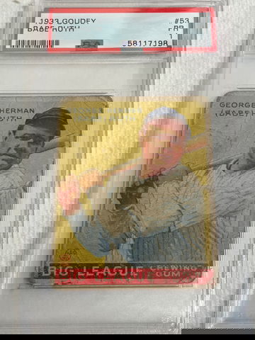 1933 Goudey Babe Ruth