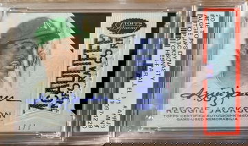 2016 Topps Dynasty Reggie Jackson 1/1