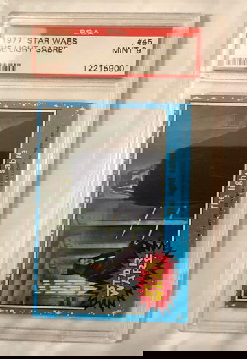 1977 STAR WARS , THE LIGHT SABRE #45 MINT-9