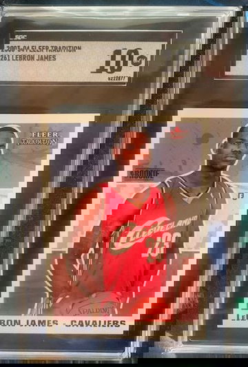 Lebron James 2003-04 Fleer Traditions 