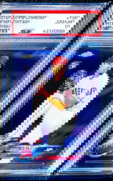 Shohei Ohtani 2018 Topps Chrome RC Rookie #150 PSA 10