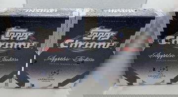 Lot of (2) 2020 Topps UEFA Soccer CHROME SAPPHIRE Edition Sealed