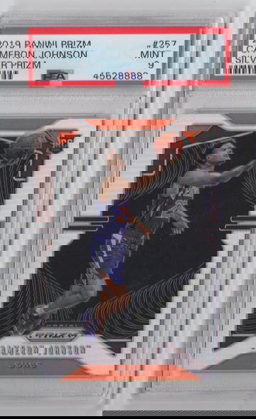 2019 Prizm Cam Johnson Silver PSA 9