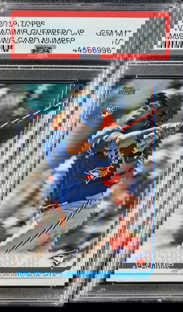 2019 Topps Series 2 Vladimir Guerrero Jr No Number PSA 10