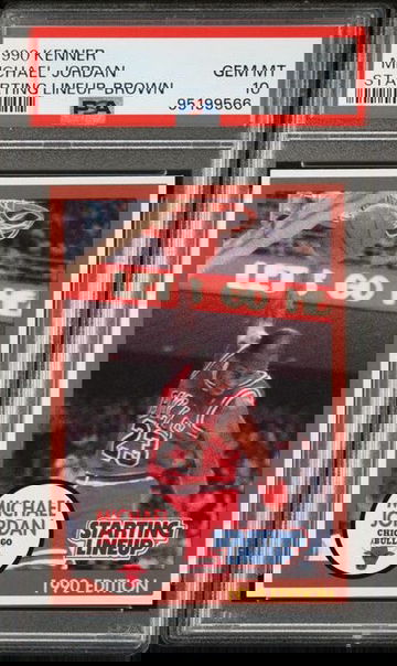 1990 Kenner Starting Lineup SLU Michael Jordan PSA 10