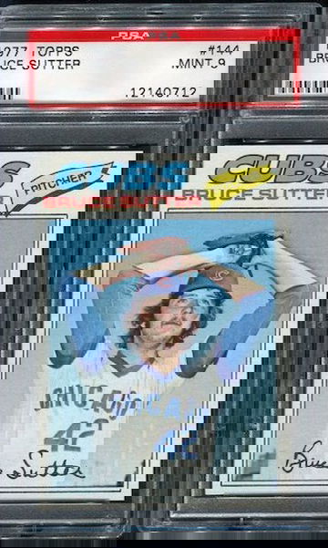 1977 Topps Bruce Sutter #144 PSA 9