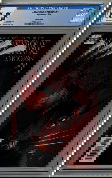 Wolverine: Origins 1 CGC 9.8 Michael Turner Variant Cover