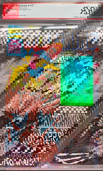 Wolverine #75 (1993 Marvel Comics) PSA 9.8 – Off-White/White Pages