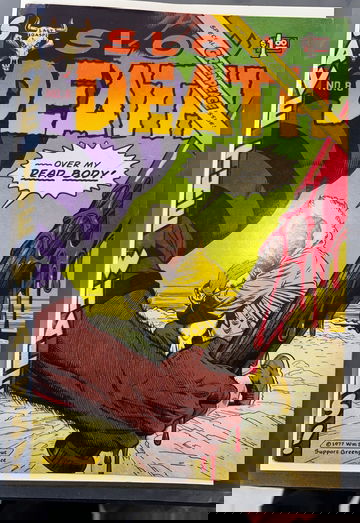 Slow Death #8 (1977) Last Gasp — Special Greenpeace Issue — VF — Underground Comix