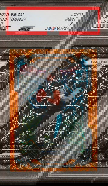 2023 Prizm Bryce Young #311 lazer PSA 9