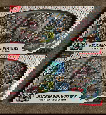 (Qty. 2) Pokemon TCG Blooming Waters Premium Collection Box - Scarlet & Violet 151