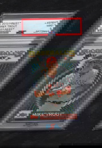 2013 Finest 1993 Finest #93FMT Mike Trout PSA 9 MINT