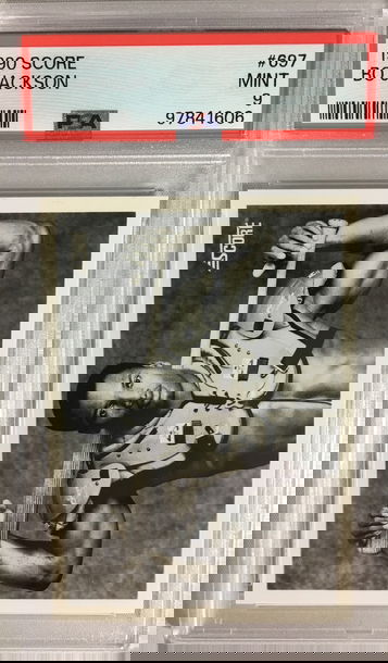 1990 Score Bo Jackson #697 PSA 9 Raiders Royals