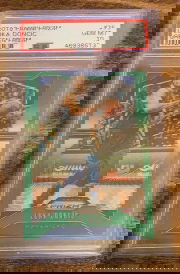 Luka Doncic 19 Prizm Green 10