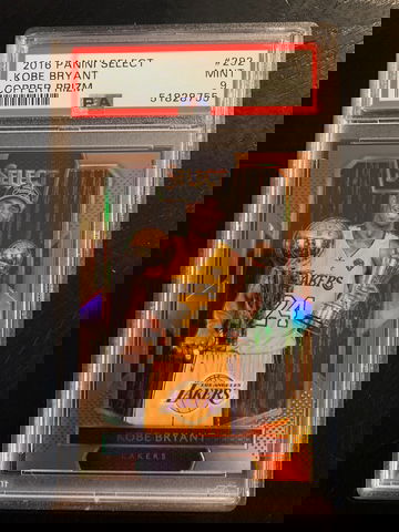 2016 Select Courtside Copper /49 Kobe Bryant PSA 9