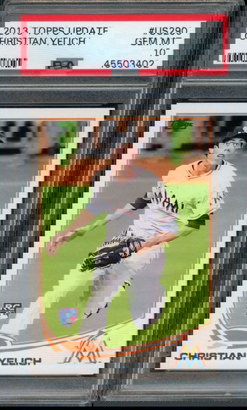 2013 Topps Update Christian Yelich PSA 10