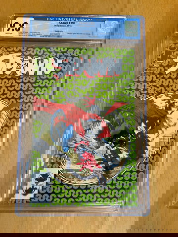 Spawn #300 CGC 9.8 White Pages. Third print green Spider-Man homage