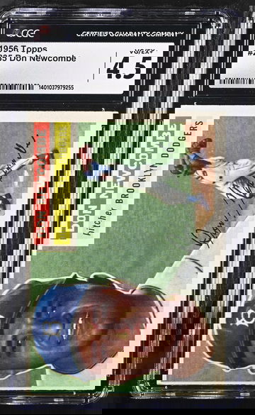 1956 TOPPS DON NEWCOMBE #235 CGC 4.5 BS.B2.44