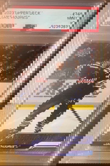 2023 Upper Deck Luke Hughes young guns