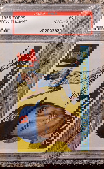 1955 Topps Ted Williams PSA 4 Centered