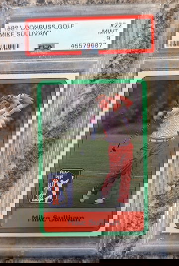 1981 Donruss Mike Sullivan PSA 9 Golf