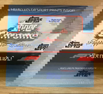 2020 Topps Chrome Sapphire F1 Sealed Box