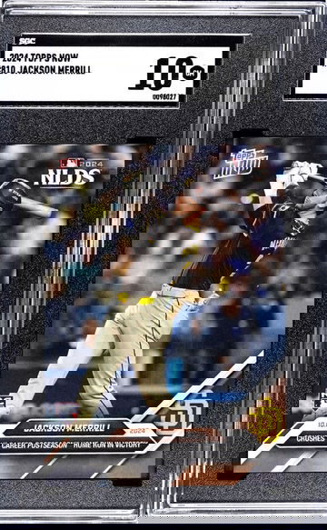 2024 TOPPS JACKSON MERRILL NOW #810 Rookie limited /3840 SGC 10