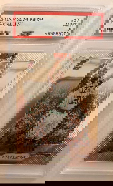 2012 Ray Allen first year Prizm 