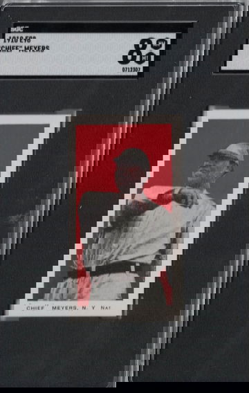 1910 E98 Chief Meyers SGC 8 Nr Mt Mint