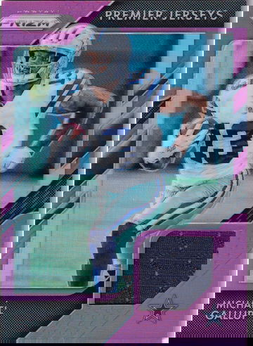 2018 Prizm Michael Gallup #PP-26 Pink Relic