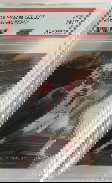 2019 PANINI SELECT KYLER MURRAY PSA 9 MINT #76