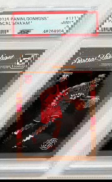 2016 Panini Donruss - Pascal Siakam - Rated Rookie PSA 9 Mint