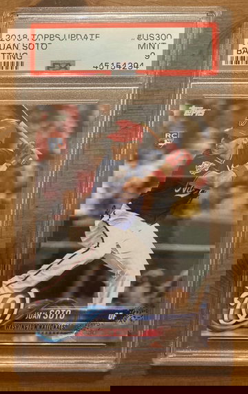 Juan Soto Topps Update RC PSA 9